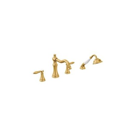 Moen Trim Weymouth Roman Tub With Hh Lever Bg TS21104BG
